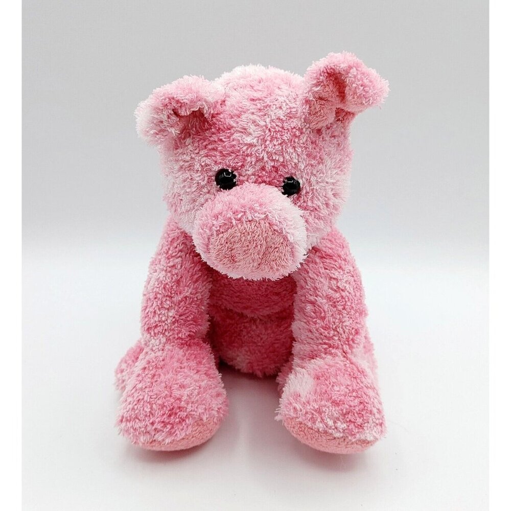 Mary Meyer Sweet Rascals Pink  pig Plush Stuffed Animal Toy Bean Bag 8"